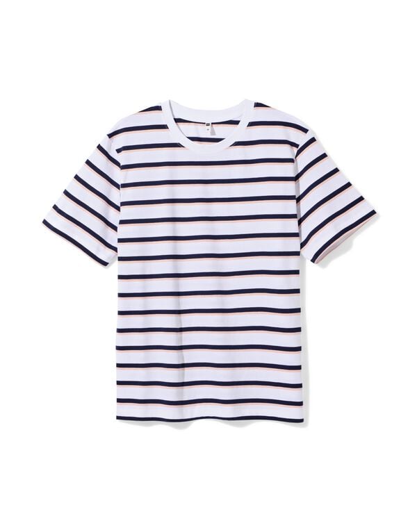 dames T-shirt regular fit lichtblauw lichtblauw - 36311460LIGHTBLUE - HEMA