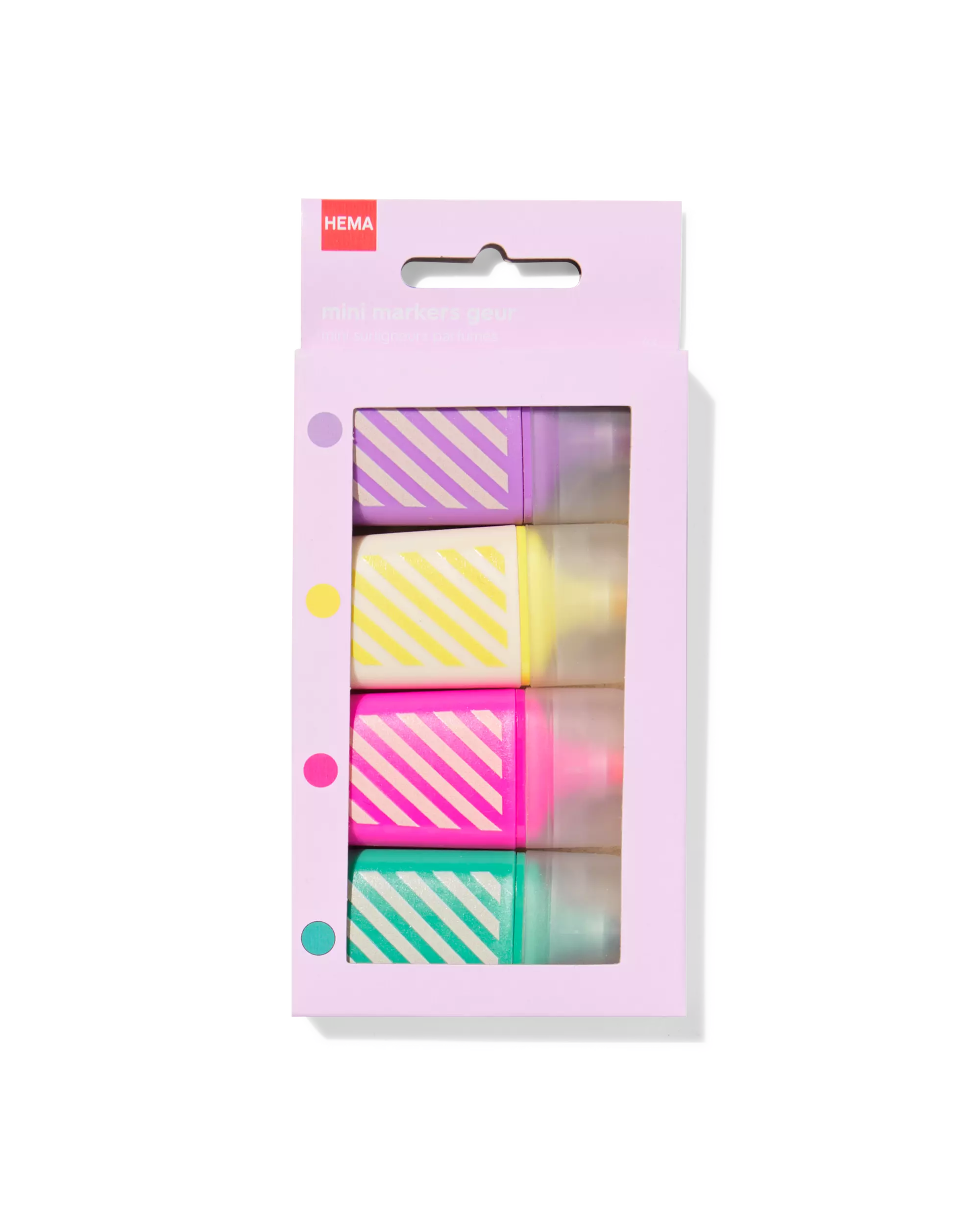 Mini-Marker mit Duft – 4 Stück