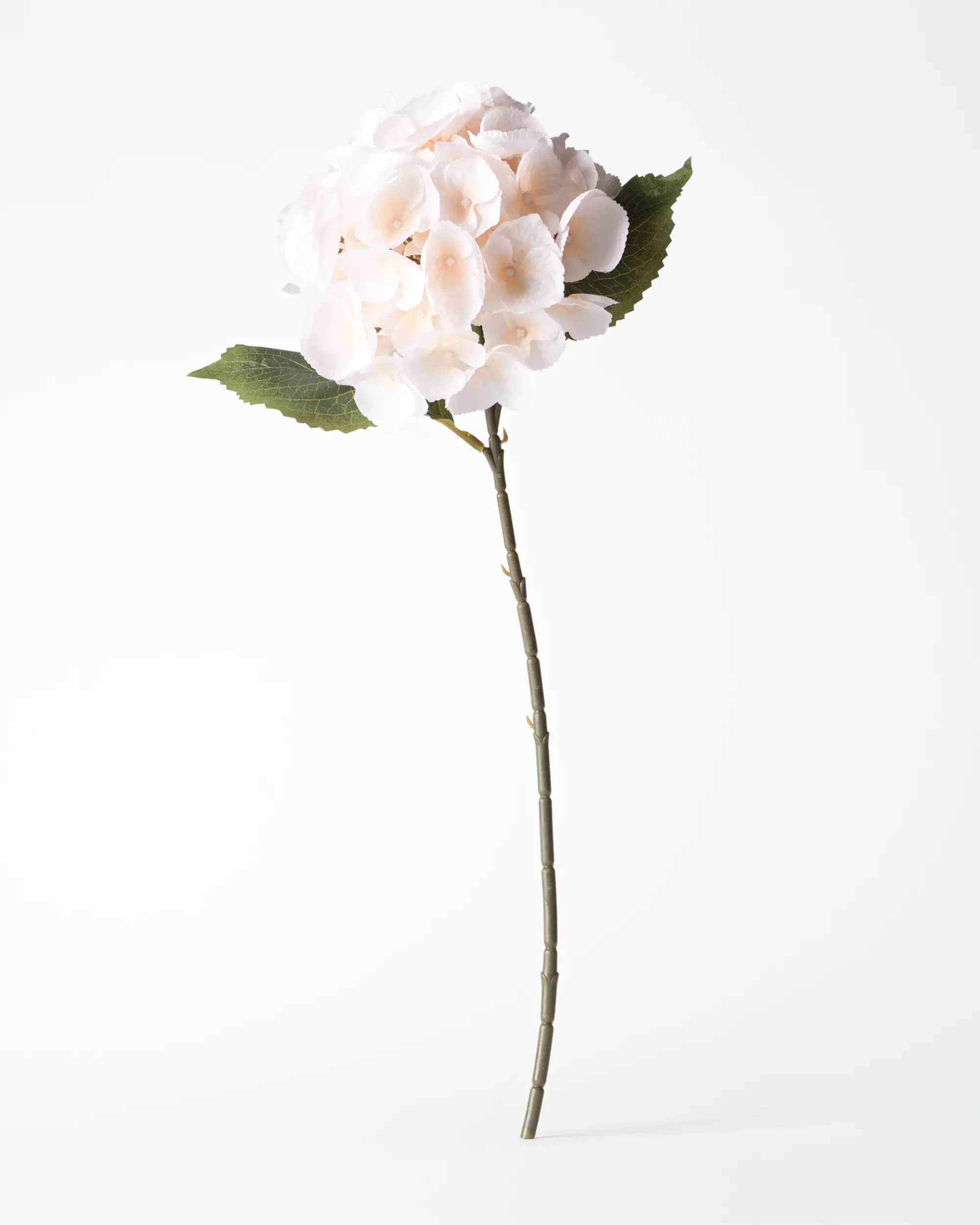 kunstbloem hortensia 55cm wit