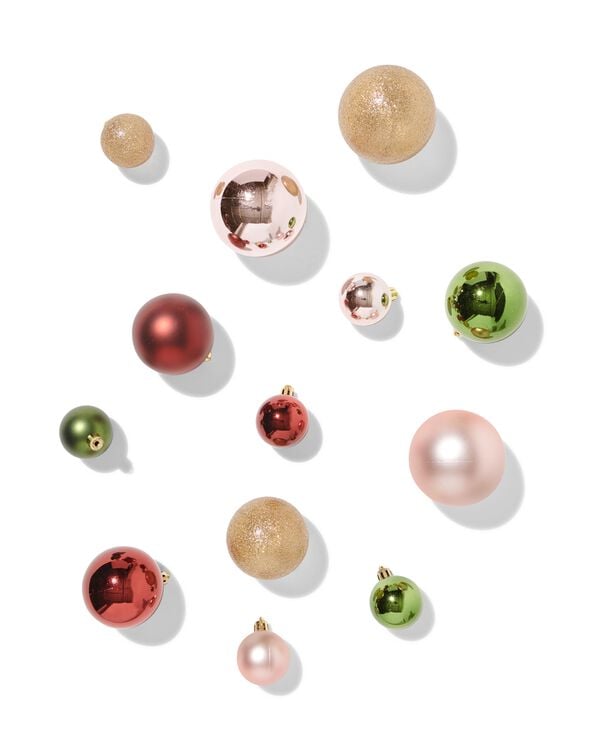 kerstballen - 44 stuks - 25100257 - HEMA