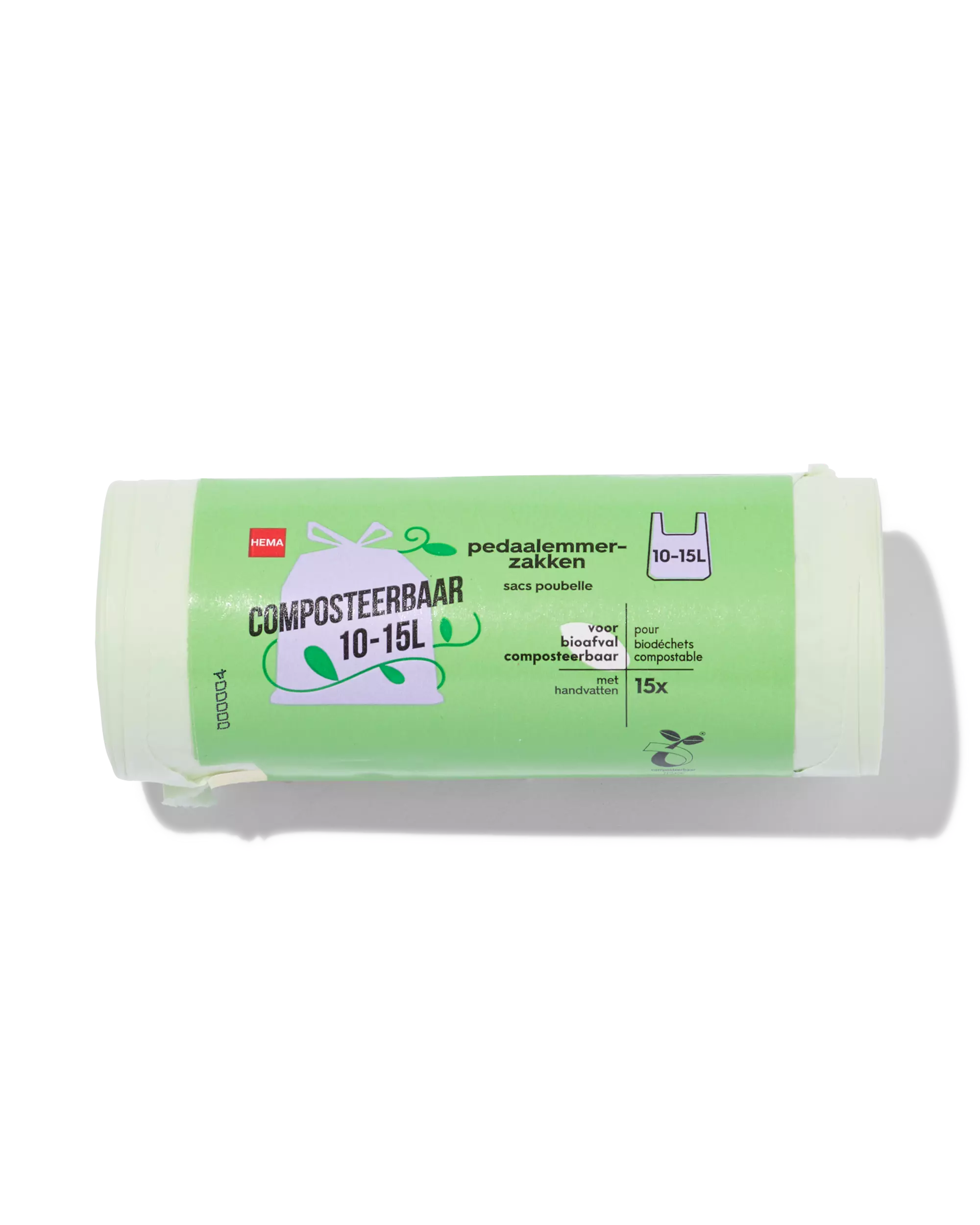 15er-Pack Treteimerbeutel, kompostierbar