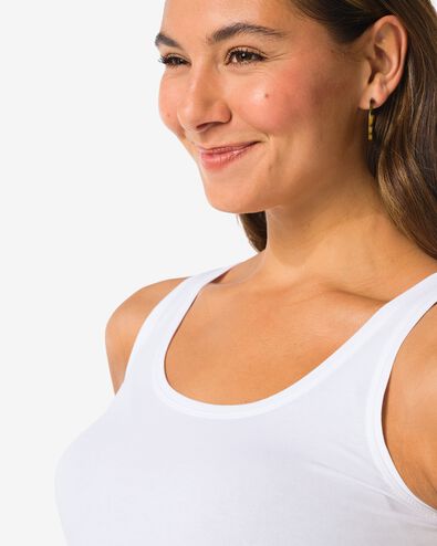 d&eacute;bardeur femme blanc blanc - 36316005WHITE - HEMA