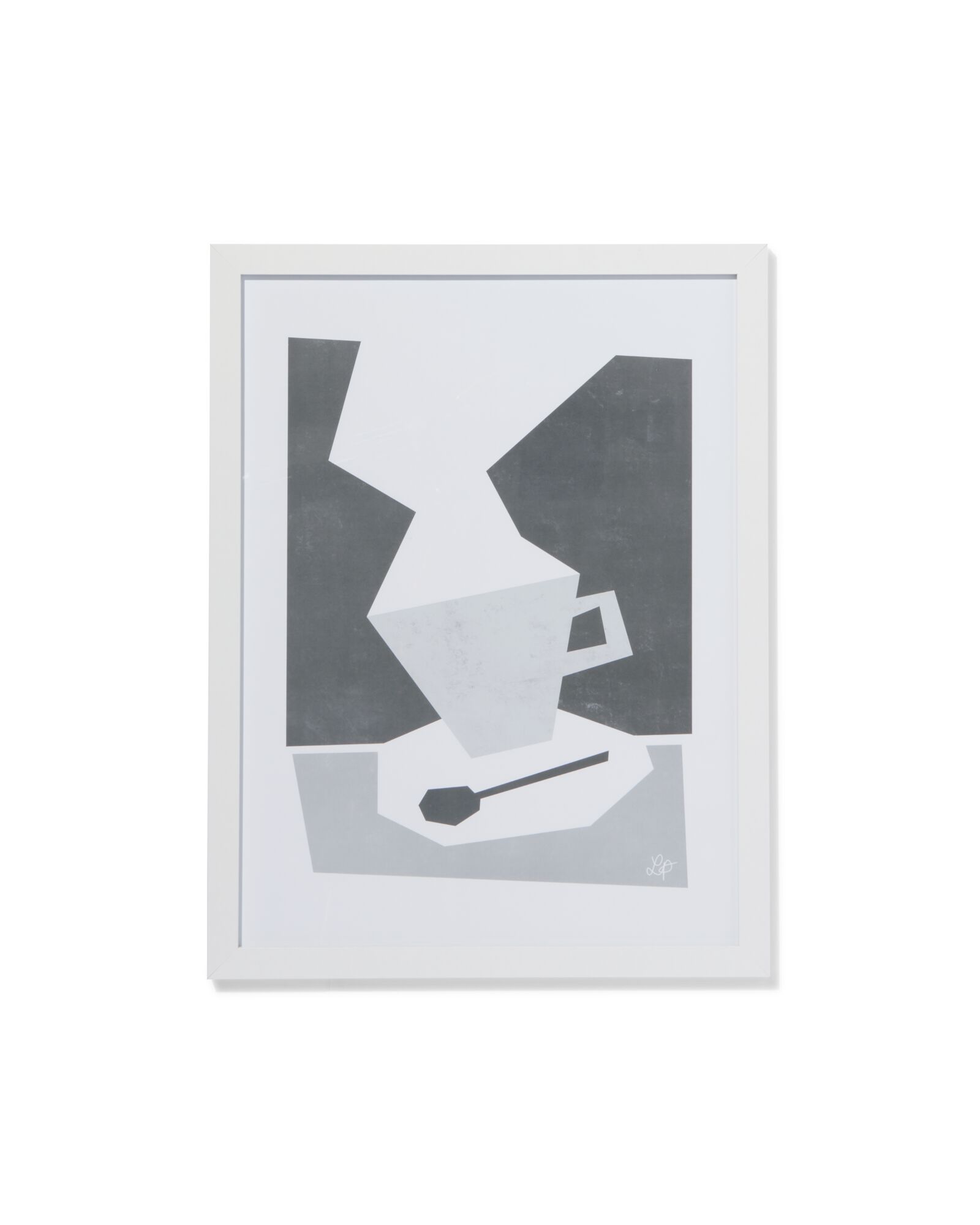 cadre photo bois 30x40 blanc 30 x 40 blanc - 13621039 - HEMA