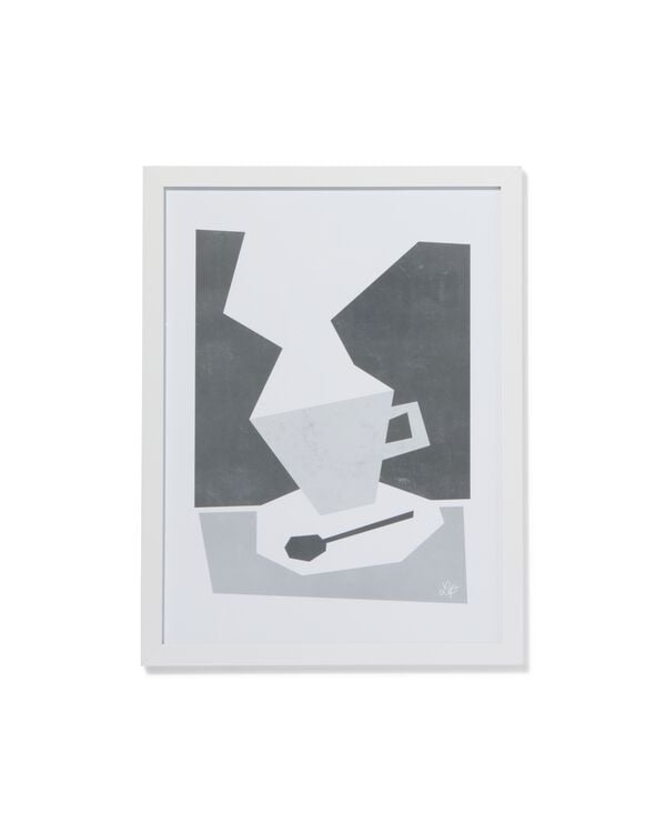 cadre photo 30x40cm bois blanc 30 x 40 - 13621039L30X40 - HEMA