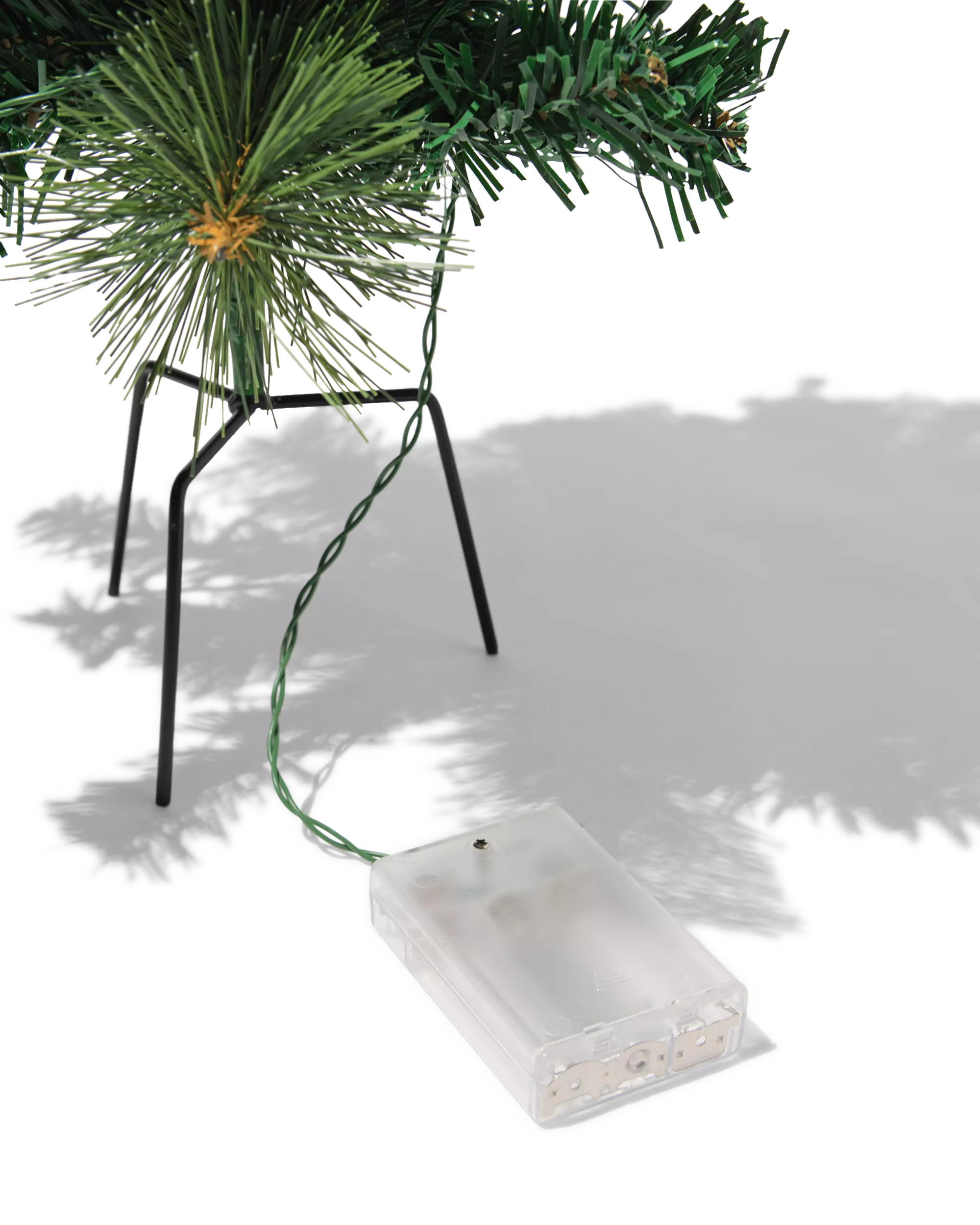 mini kerstboom 54cm met lampjes 