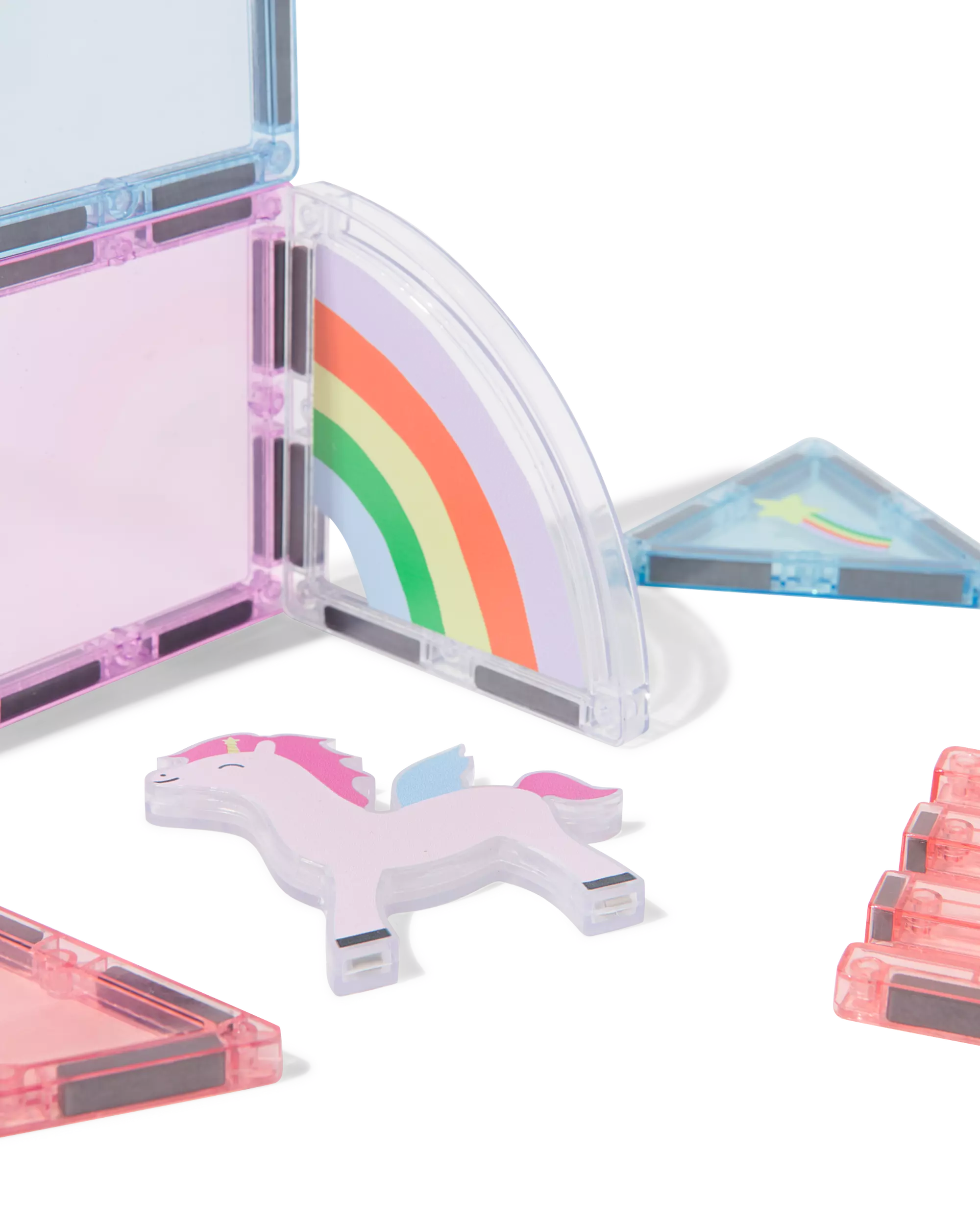 jeu de construction magnétique château 20 pièces