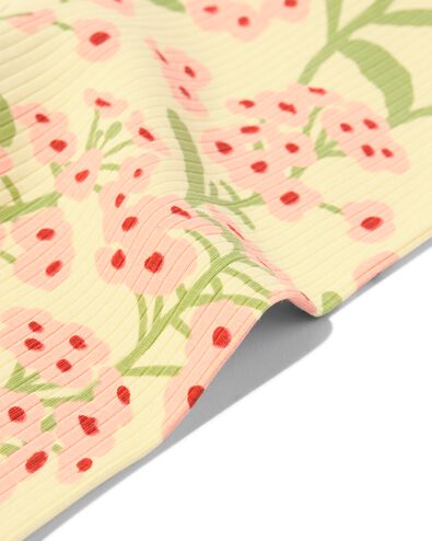 leggings enfant coupe classique c&ocirc;tel&eacute; fleurs - lot de 2 rose p&acirc;le rose p&acirc;le - 30829402LIGHTPINK - HEMA