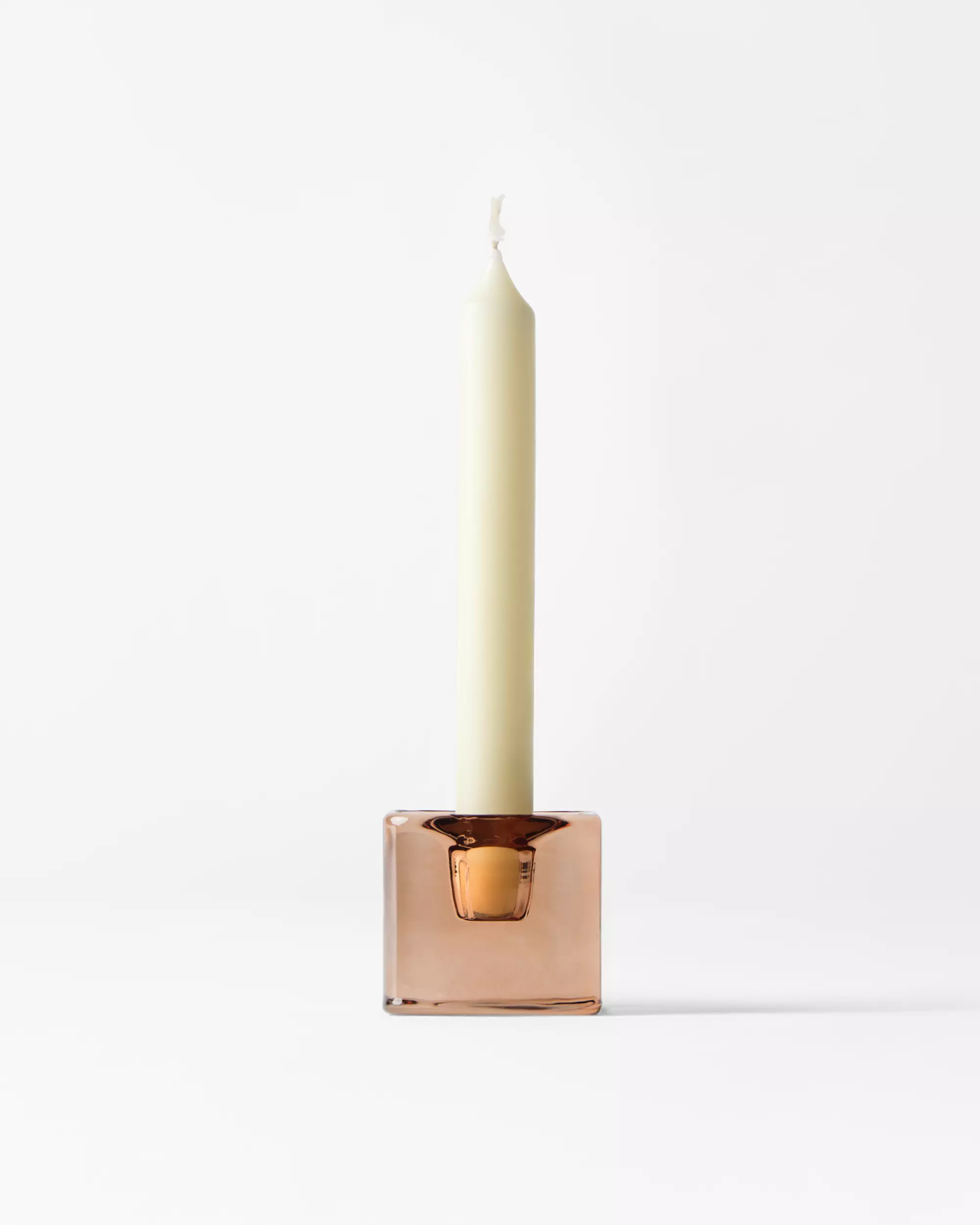 8 bougies longues Ø2x17 ivoire