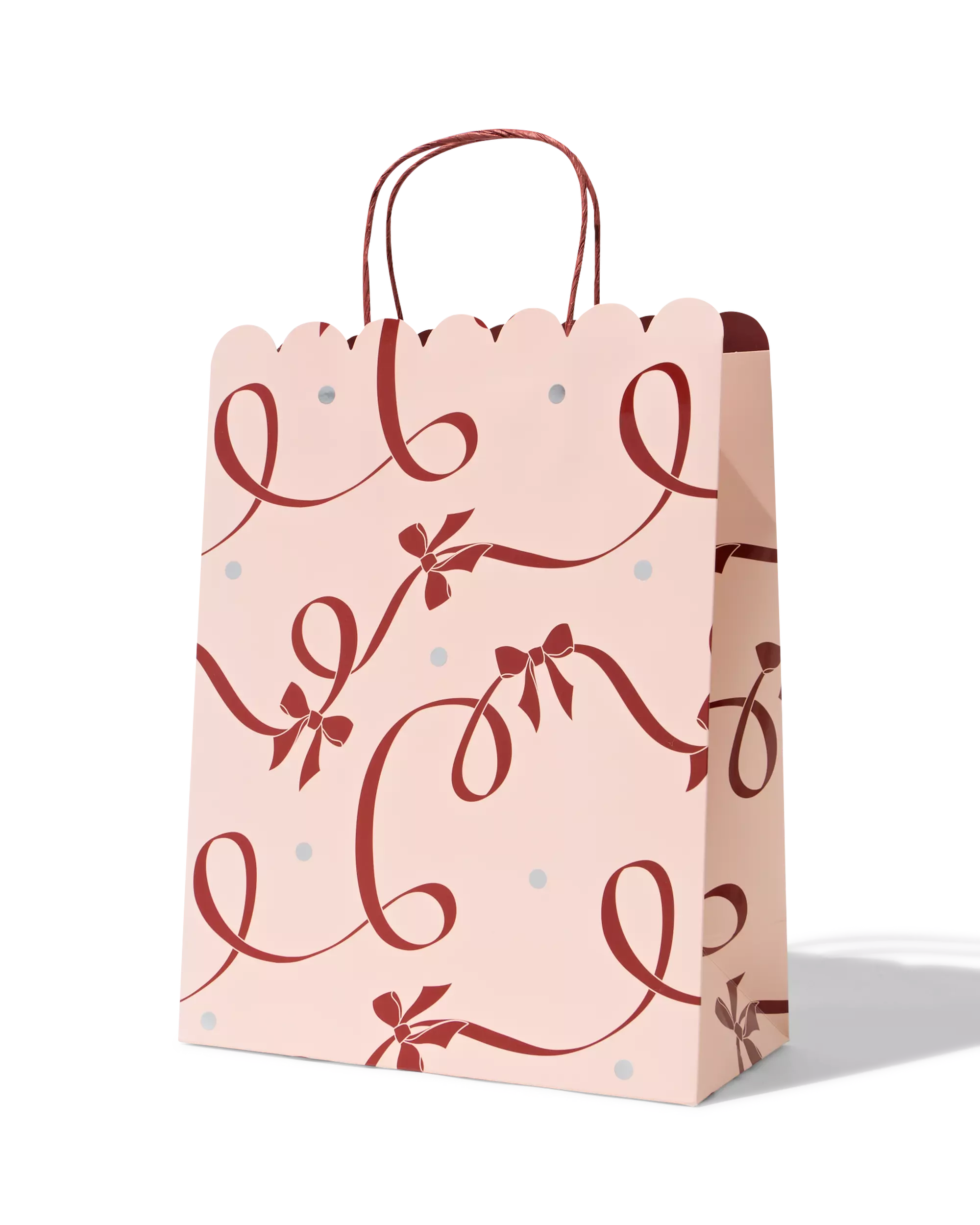sac cadeau L 39 x 24 cm nœud