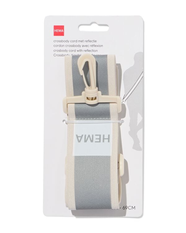 lani&egrave;re bandouli&egrave;re avec effet r&eacute;fl&eacute;chissant - 41100025 - HEMA