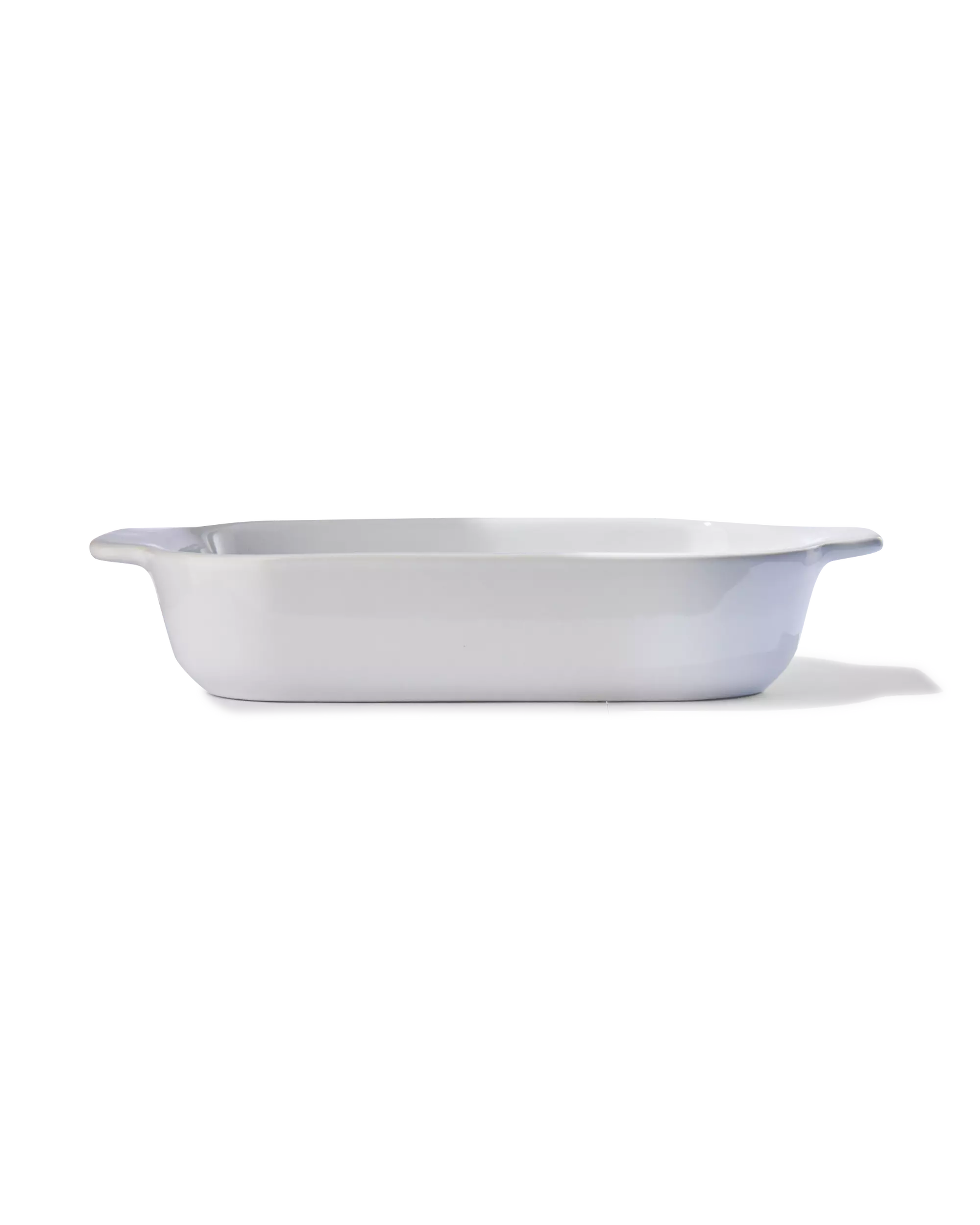 plat à four 21x15x5 blanc