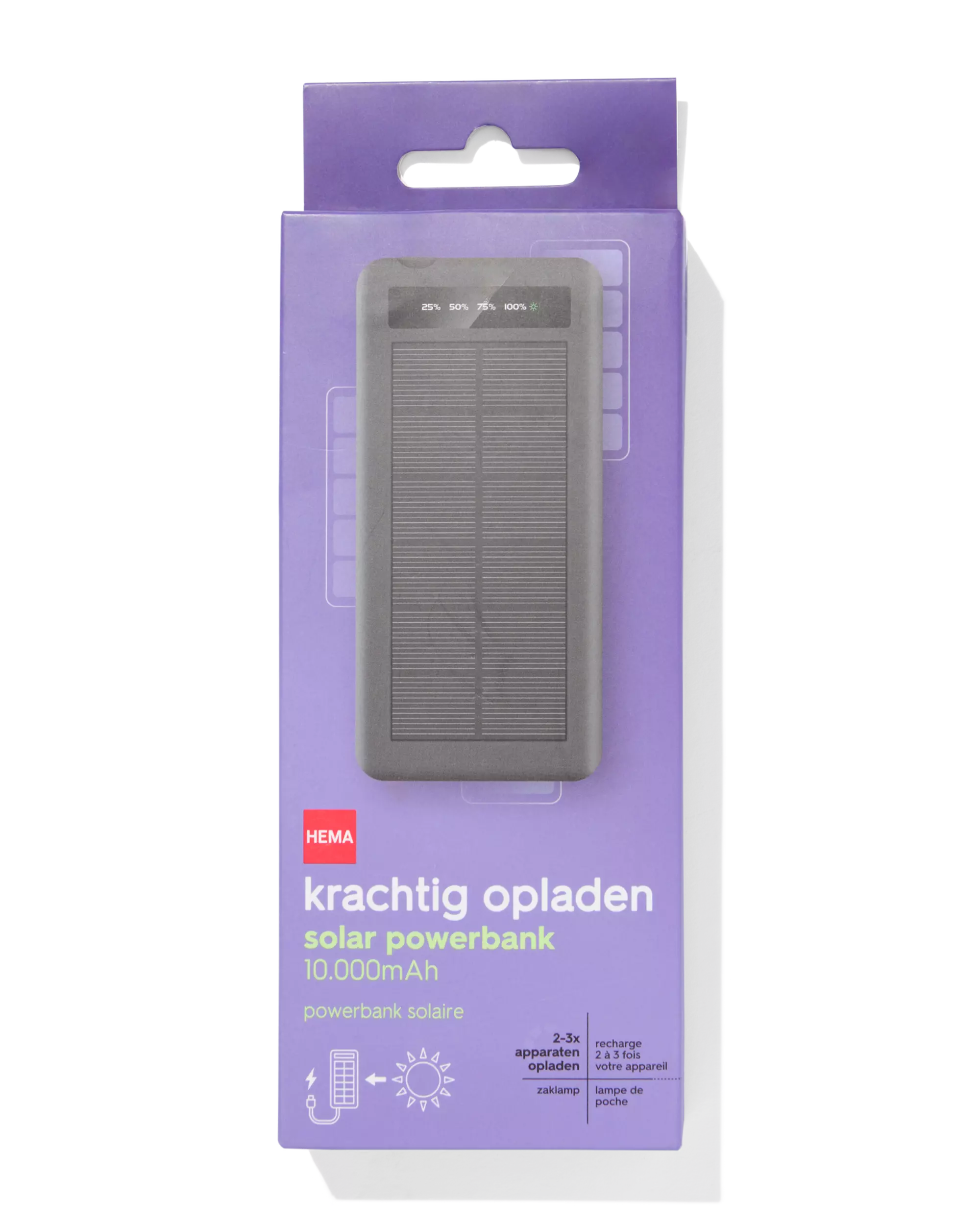 solar powerbank 10.000mAh