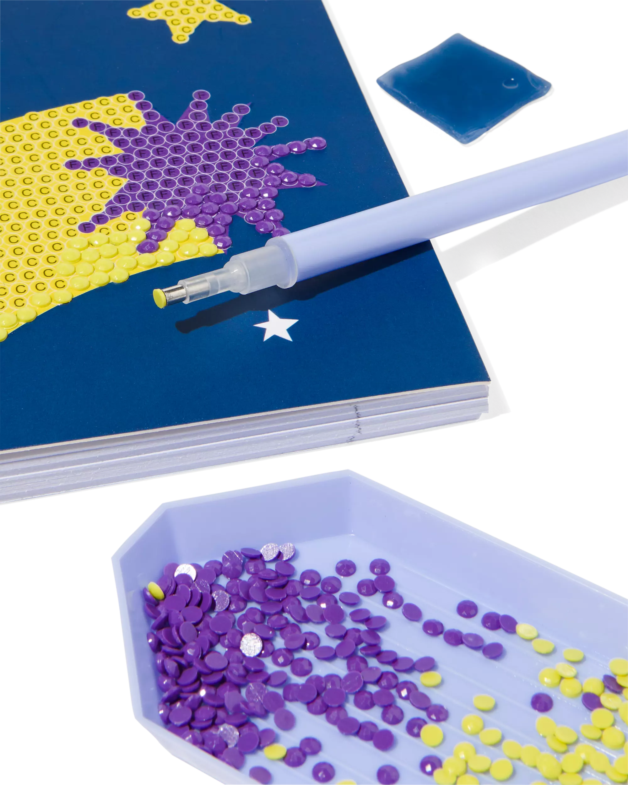 diamond painting carnet A5 ligné