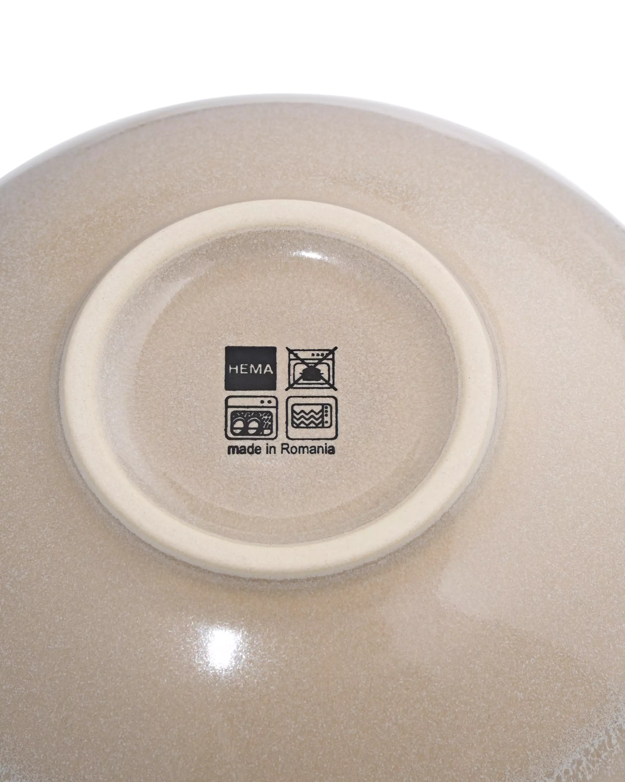 bol Ø15cm Puur faïence beige