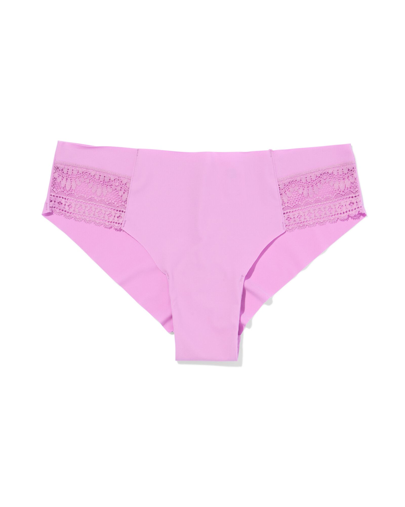 damesbrazilian micro met kanten inzet paars paars - 19601044PURPLE - HEMA