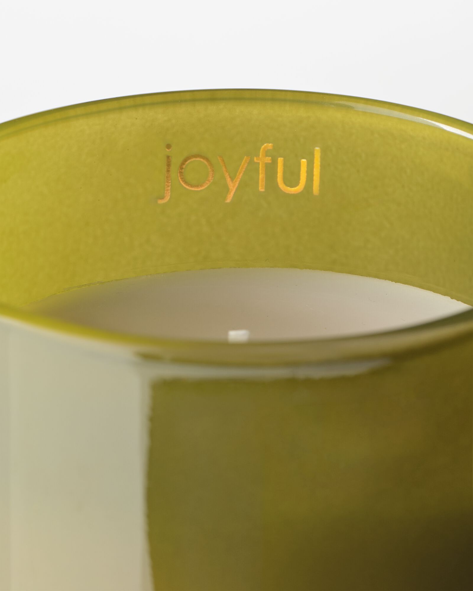 bougie en verre &Oslash;8x9cm lettre J J bougie en verre - 61102669 - HEMA