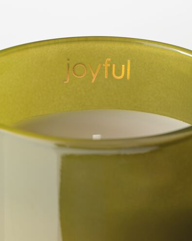 bougie en verre &Oslash;8x9cm lettre J J bougie en verre - 61102669 - HEMA