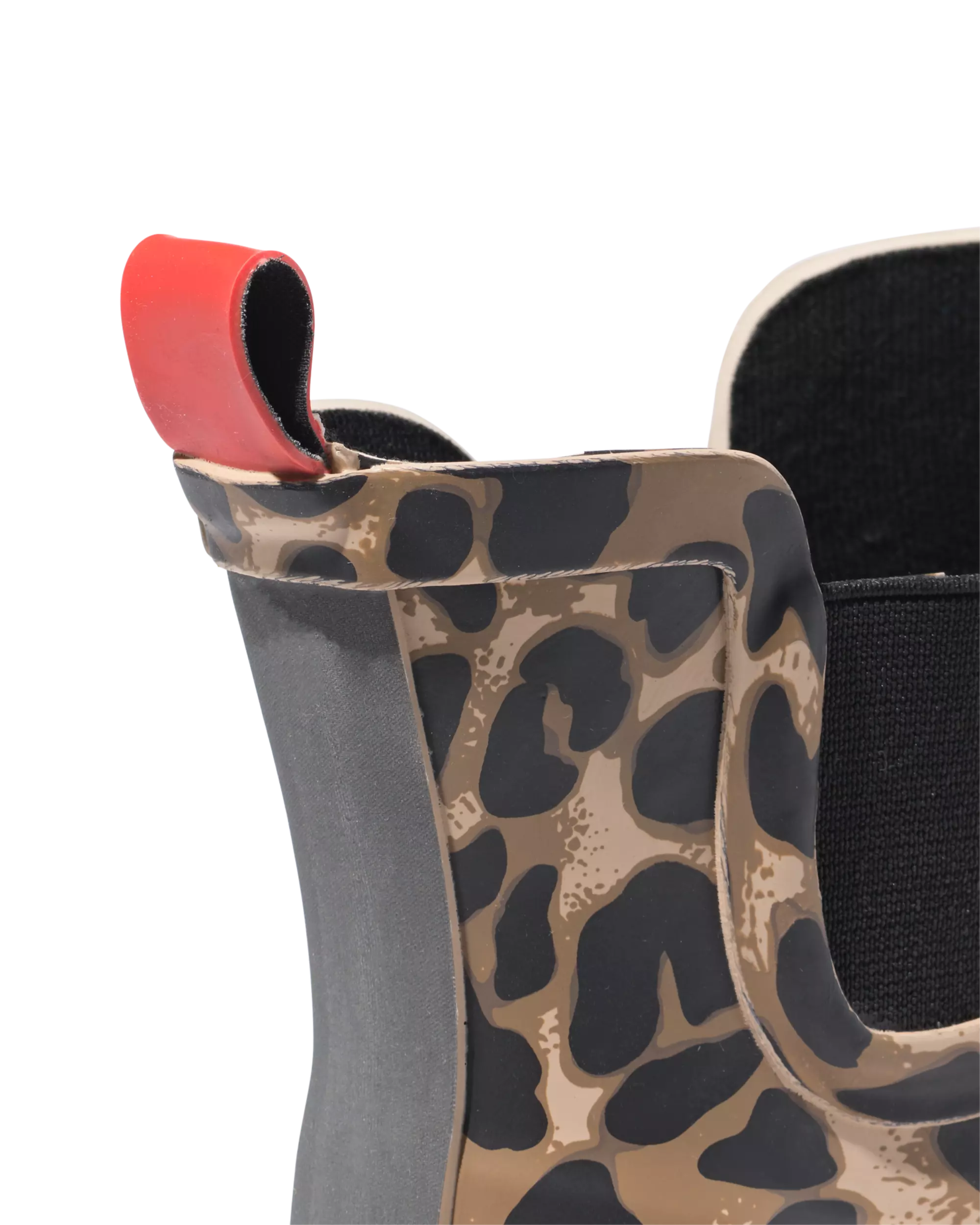 Damen-Gummistiefel Leopardenmuster