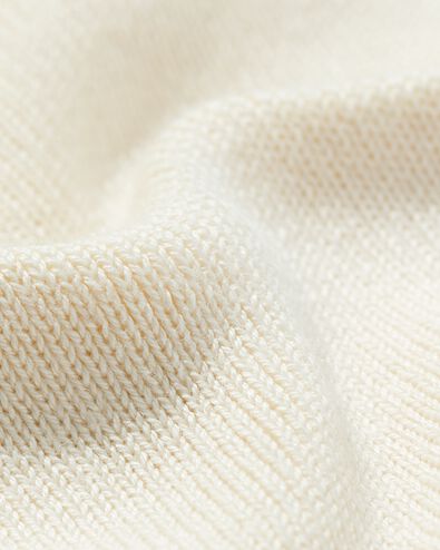 damesvest fijngebreid gebroken wit gebroken wit - 36214470OFFWHITE - HEMA