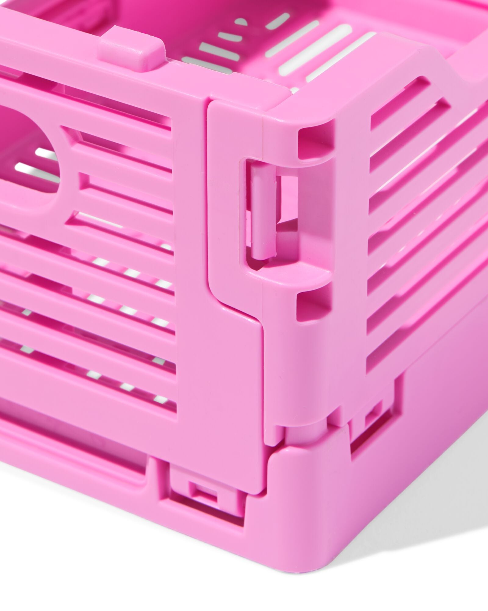 caisse pliable &agrave; lettres recycl&eacute;e XS rose rose XS  13 x 18 x 8 - 39810403 - HEMA