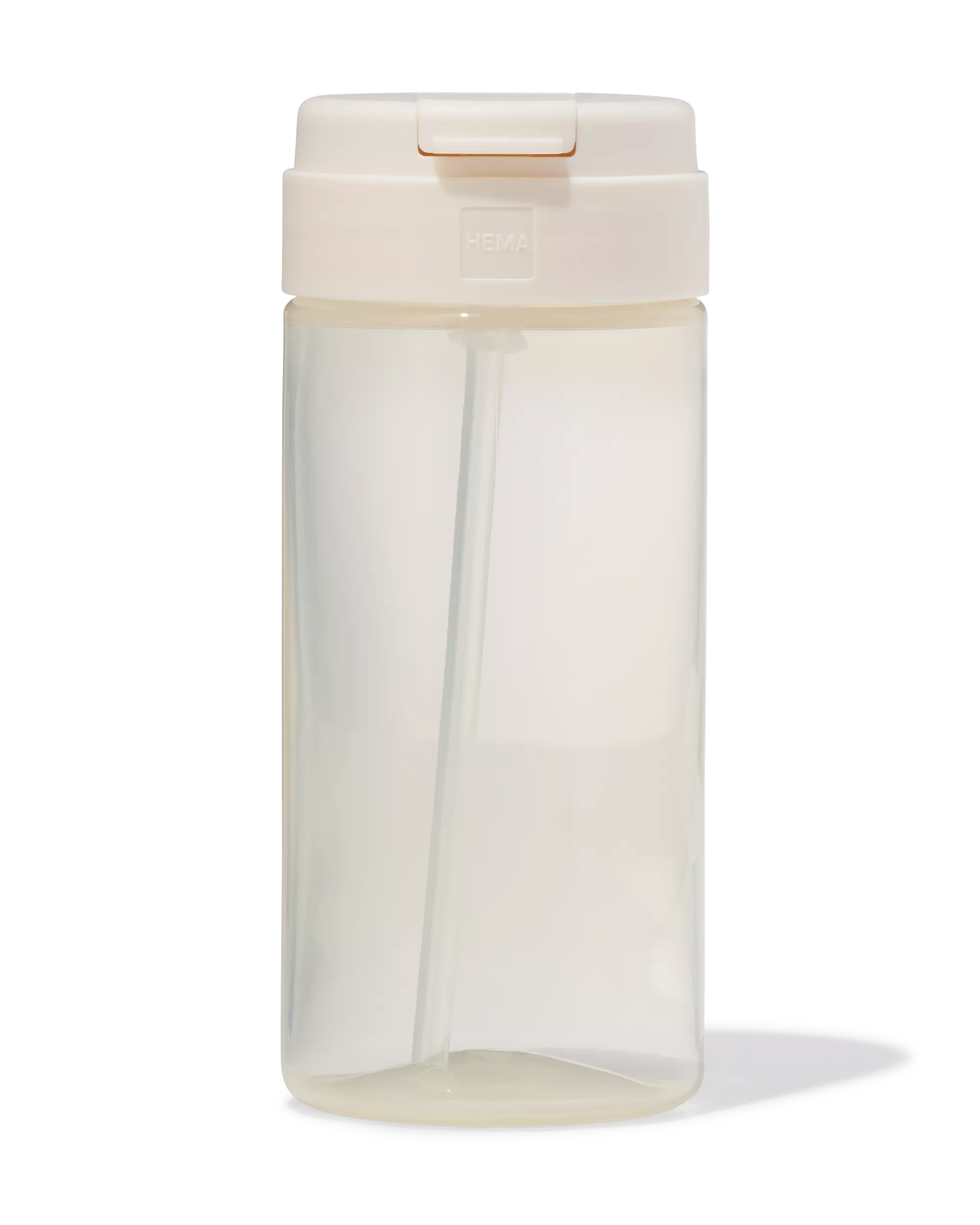 gobelet d'école avec paille 300 ml beige