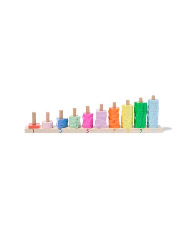 stapelpuzzel vormen hout - 15100507 - HEMA