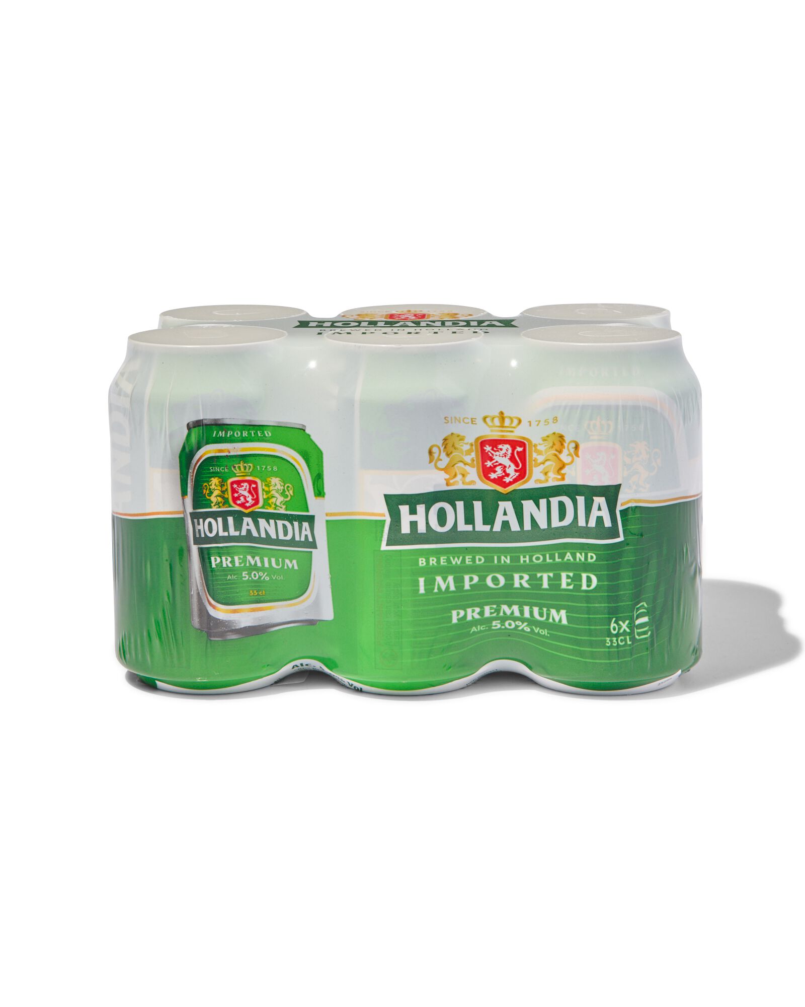 bi&egrave;re Hollandia 6x33cl - 17460009 - HEMA