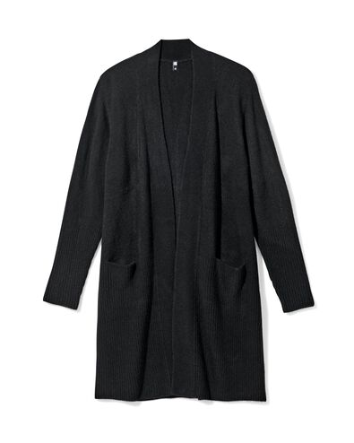 damesvest Lana zwart - 36362280BLACK - HEMA