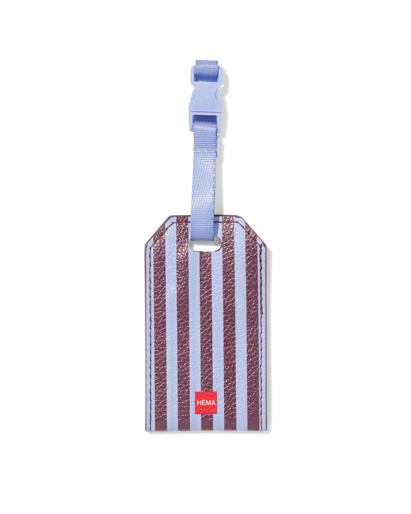 bagagelabel 5.4x9.6cm strepen - 18670043 - HEMA