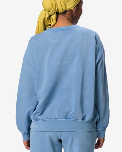 damestrui Esmee jersey blauw blauw - 36213570BLUE - HEMA