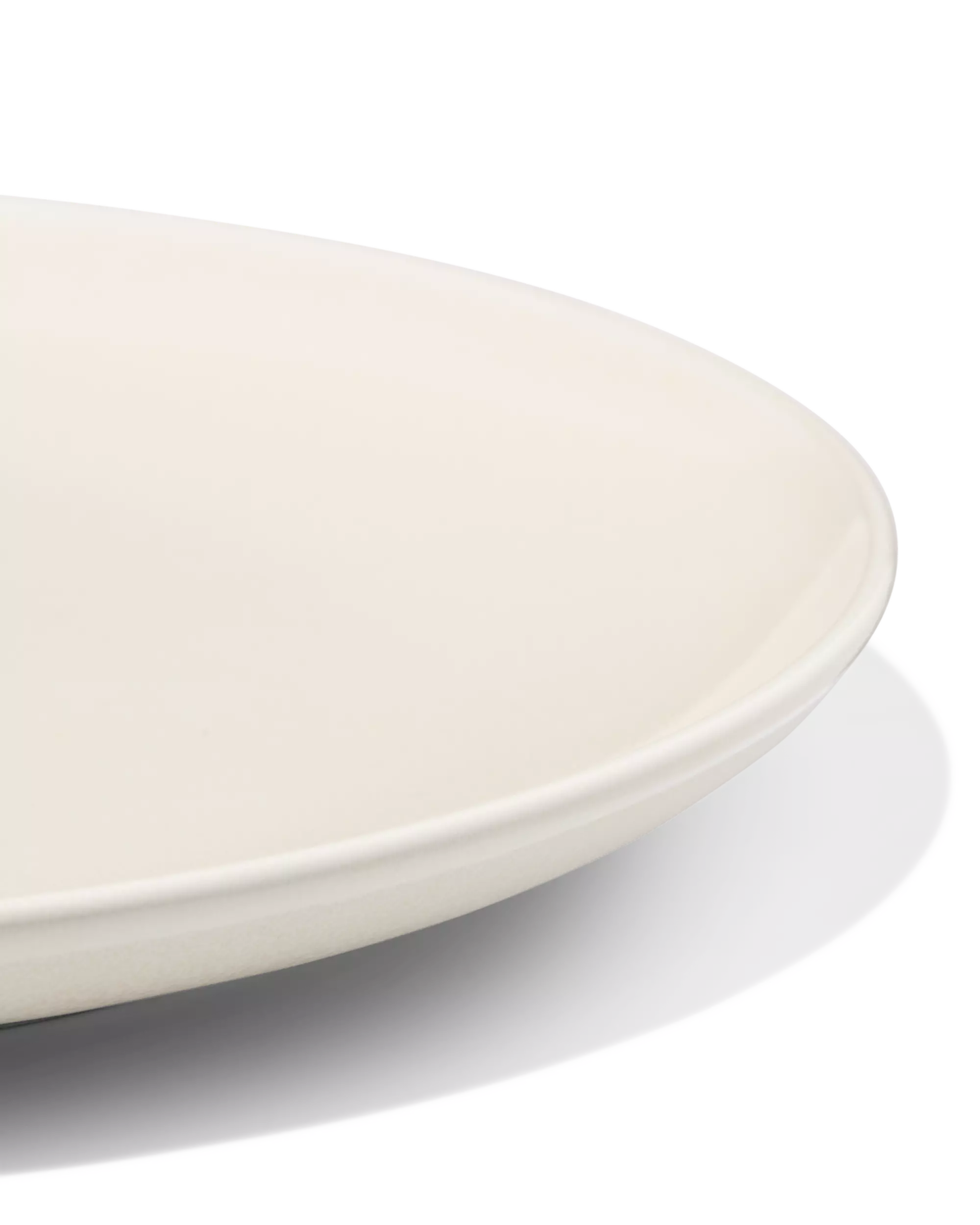 dinerbord Ø26cm Puur aardewerk gebroken wit
