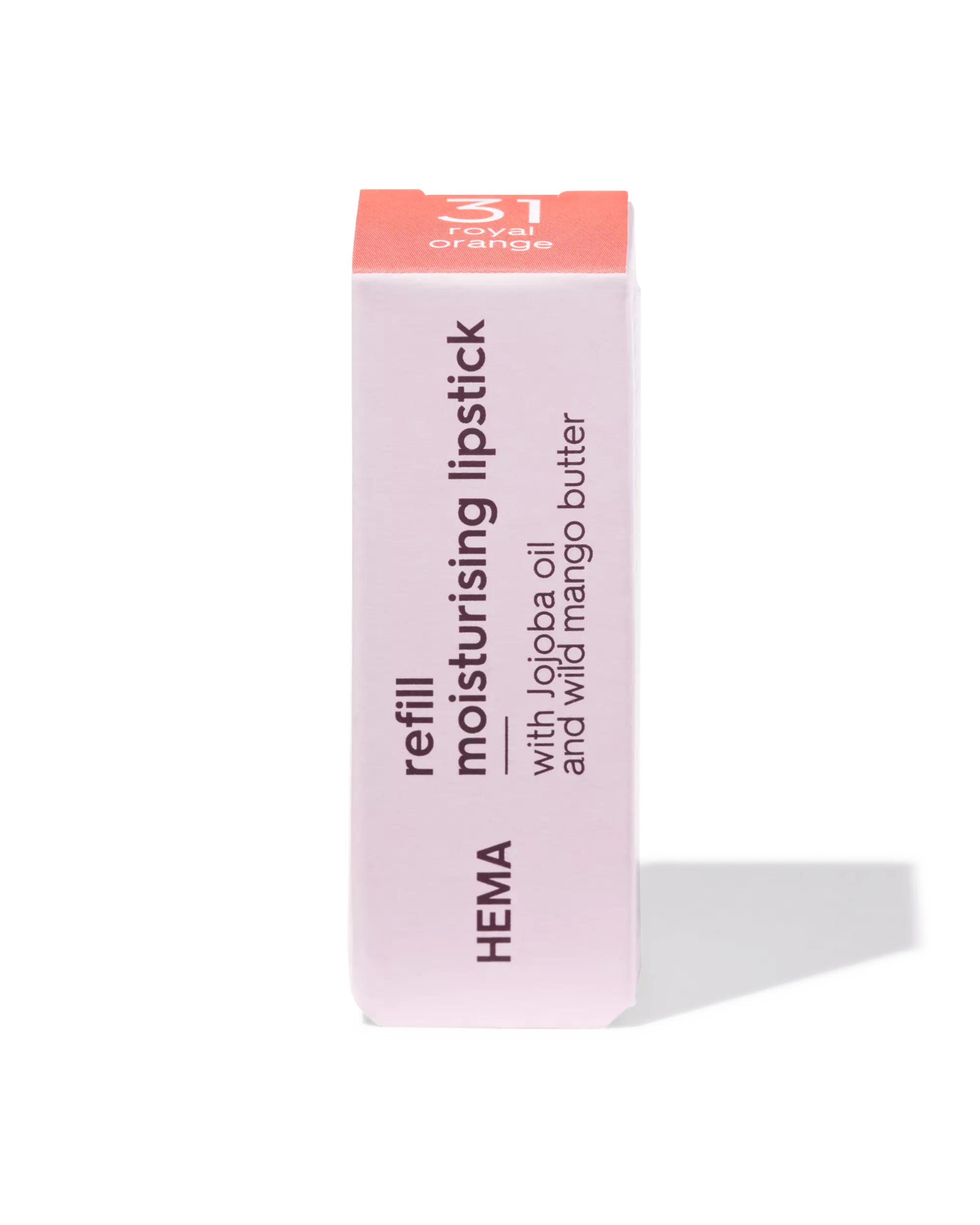 navulling moisturising lipstick 31 royal orange - creamy