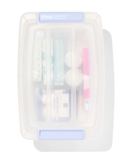 bo&icirc;te de rangement 5L Tokyo transparent 28x19.5x14 recycl&eacute;e 28 x 19.5 x 14 Tokyo - 39810406 - HEMA