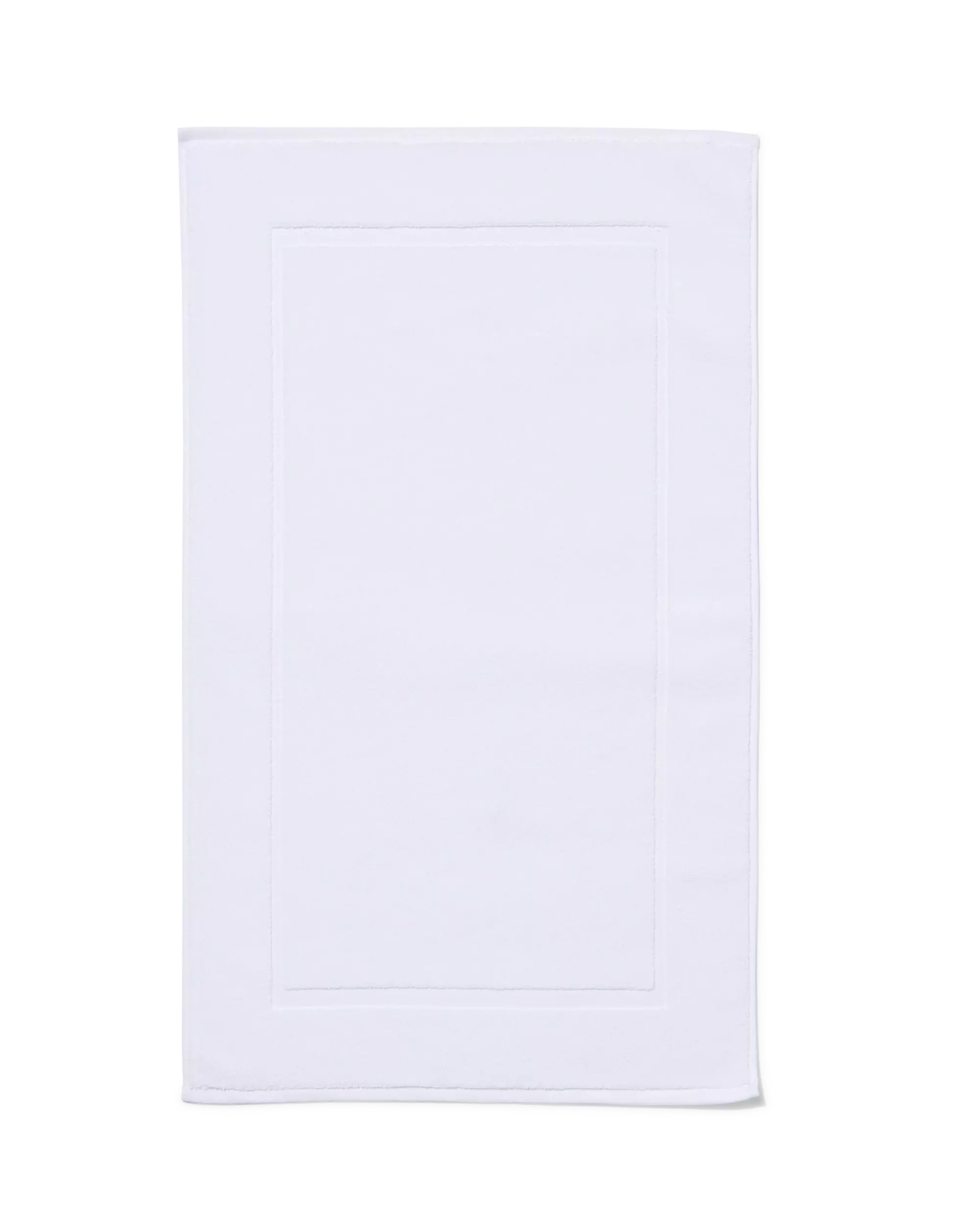 badmat 50x80 zware kwaliteit wit