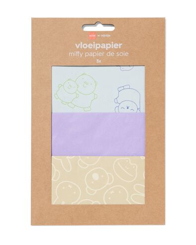 nijntje vloeipapier 14.5x22.5cm - 3 stuks - 14700724 - HEMA