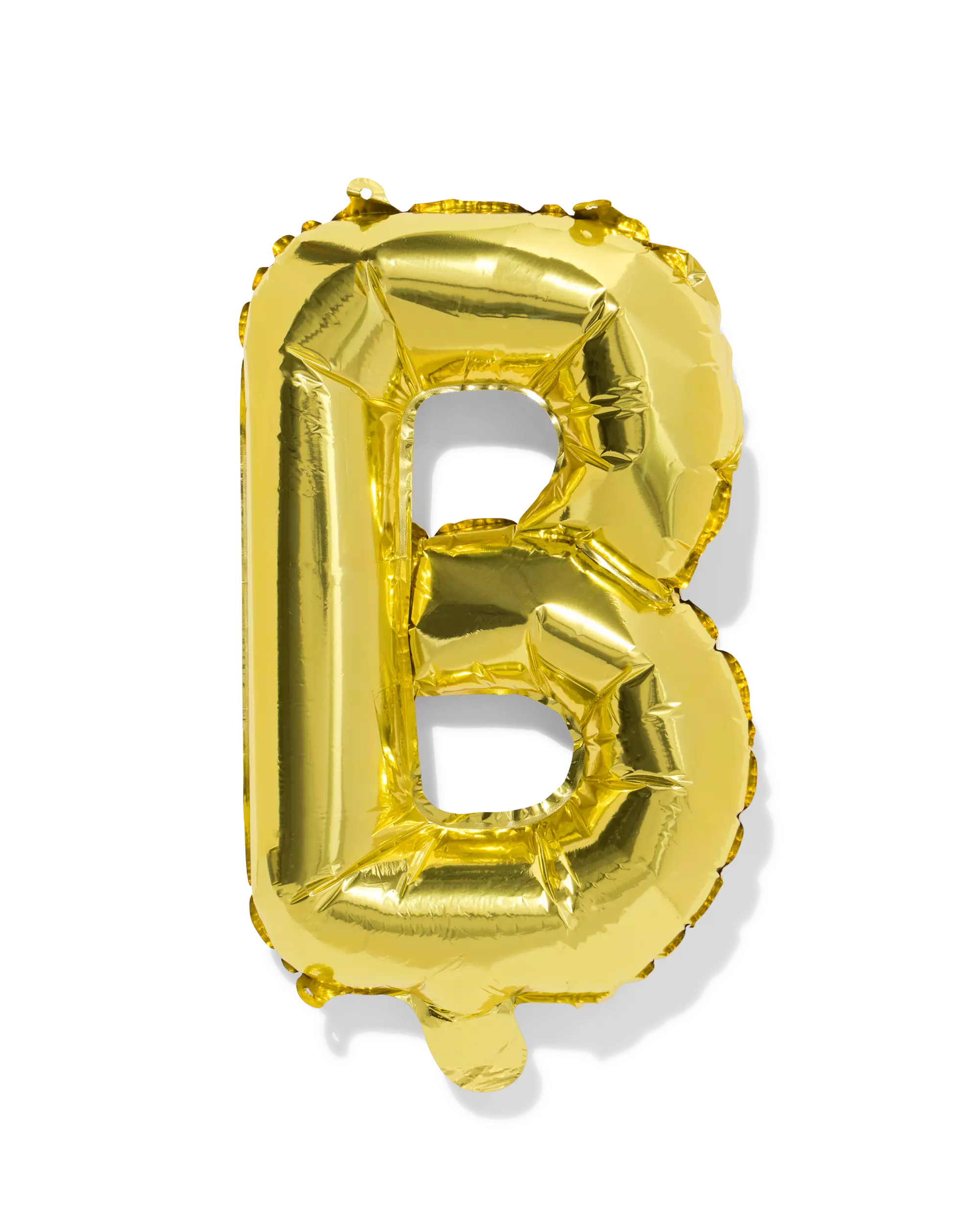 Folienballon Buchstabe B 30 cm Gold