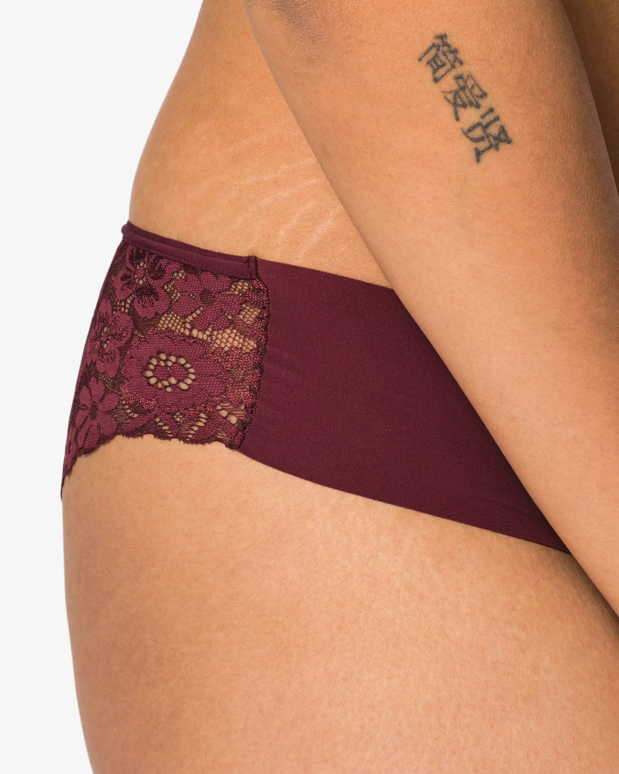slip brésilien femme microfibre avec dentelle