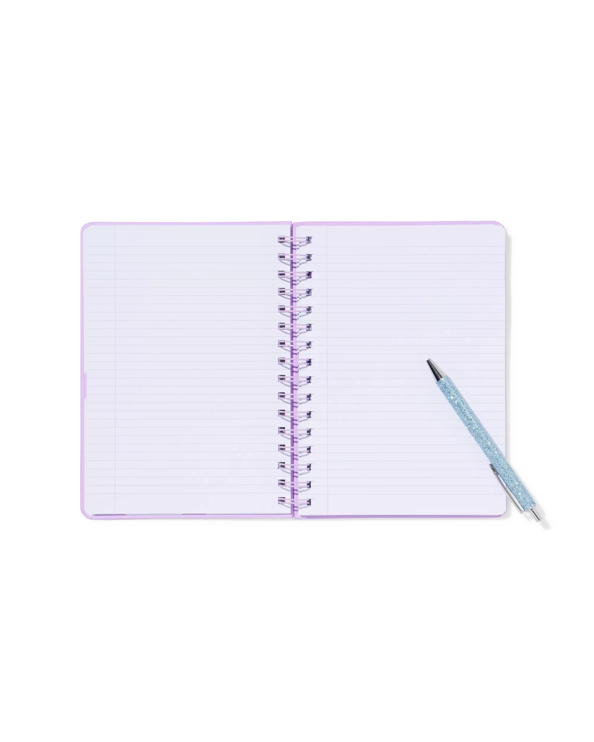 carnet A5 ligné lilas