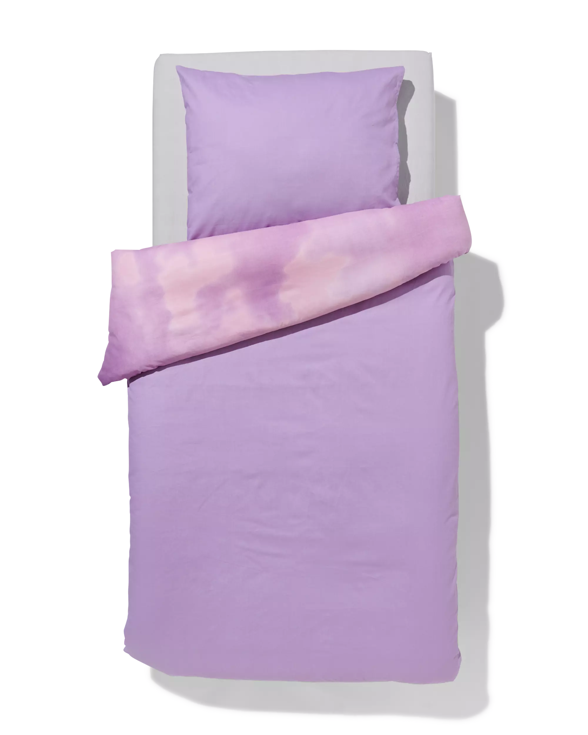 housse de couette coton doux enfant 140x200 nuages