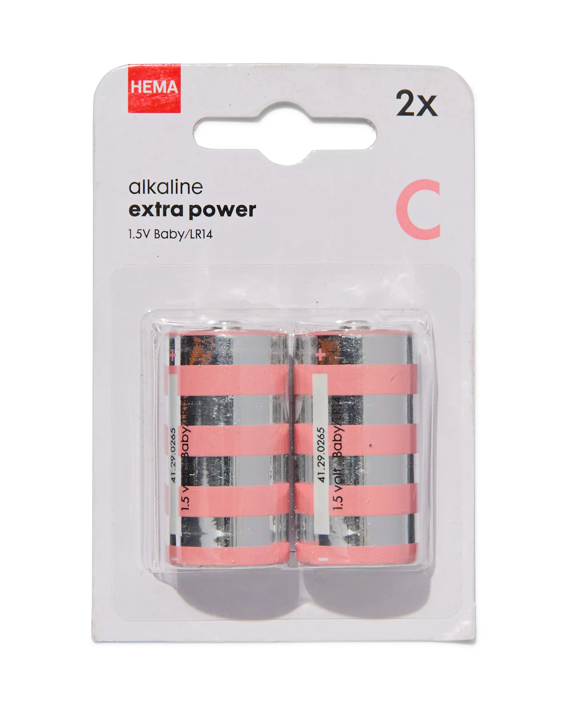 C alkaline extra power batterijen - 2 stuks