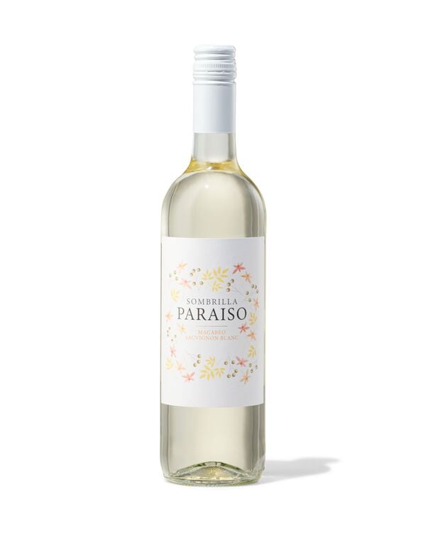 Sombrilla Paraiso macabeo sauvignon blanc 0.75L - 17370024 - HEMA
