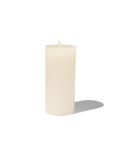 bougie rustique &Oslash;5x11 cm ivoire ivoire 5 x 11 - 13503391 - HEMA
