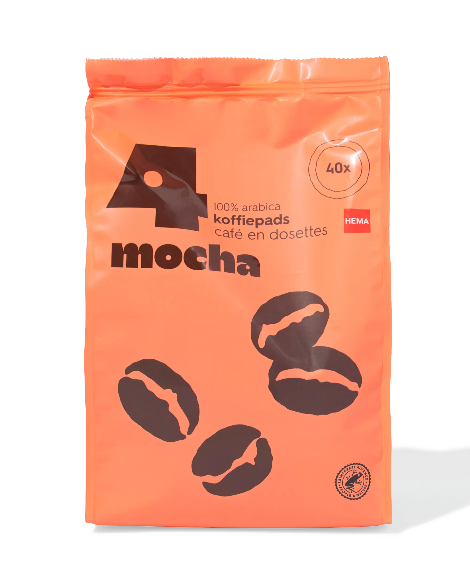 dosettes de café moka - lot de 40