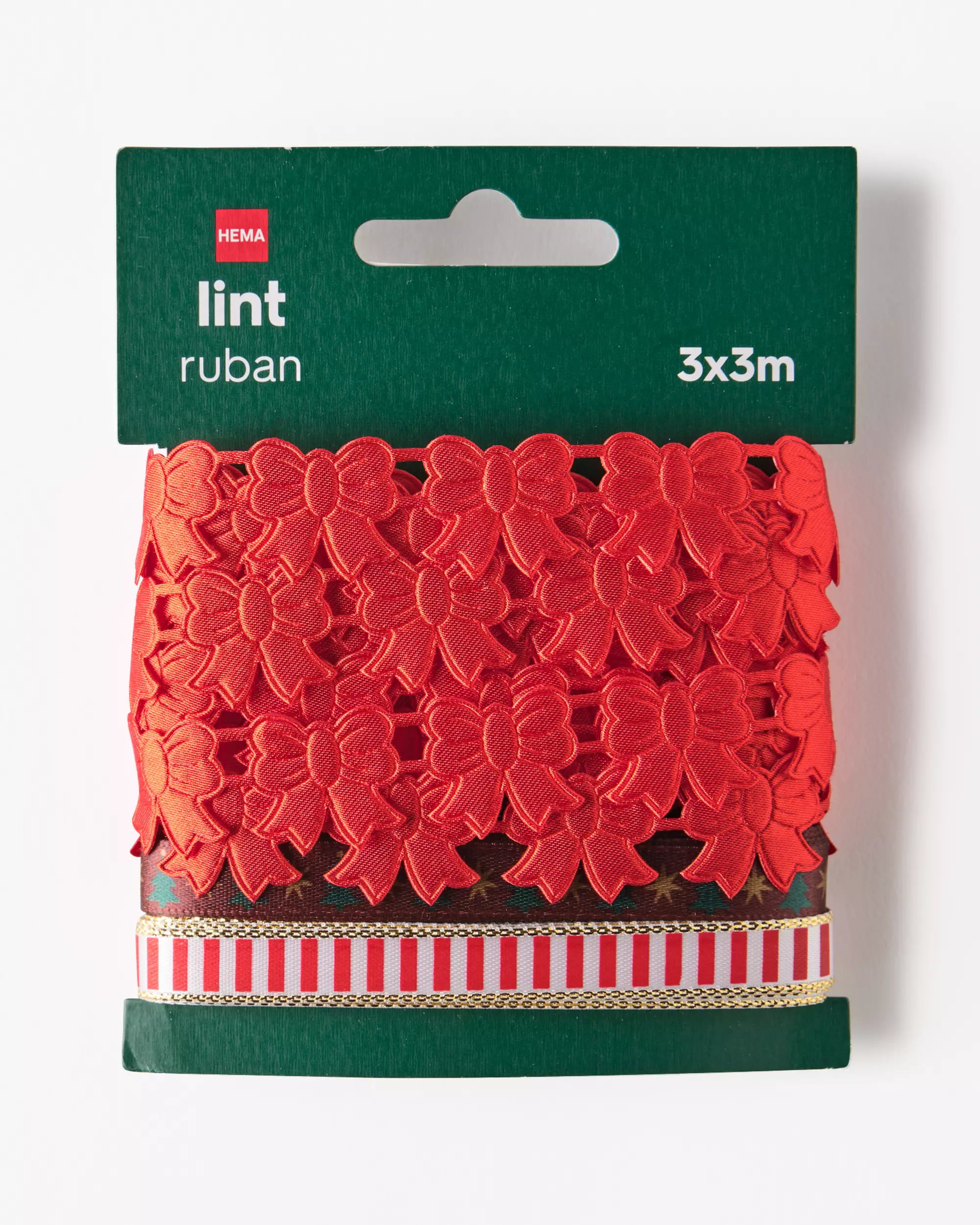 Geschenkband, 3 × 1,2 m – 3 Stück
