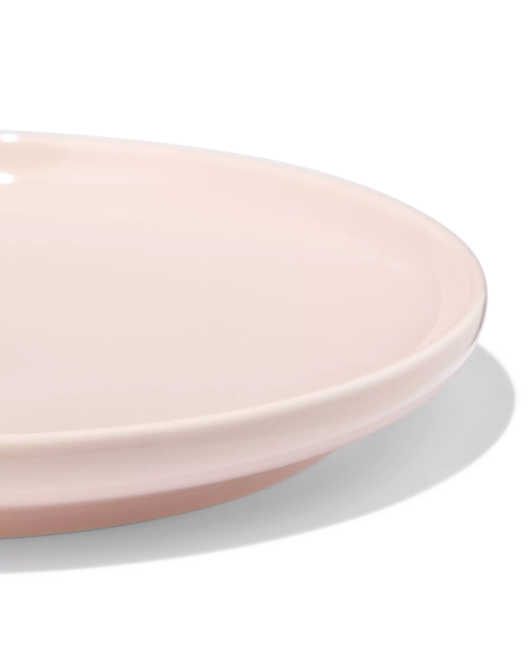 gebaksbordje Ø16.5cm Knap new bone china roze