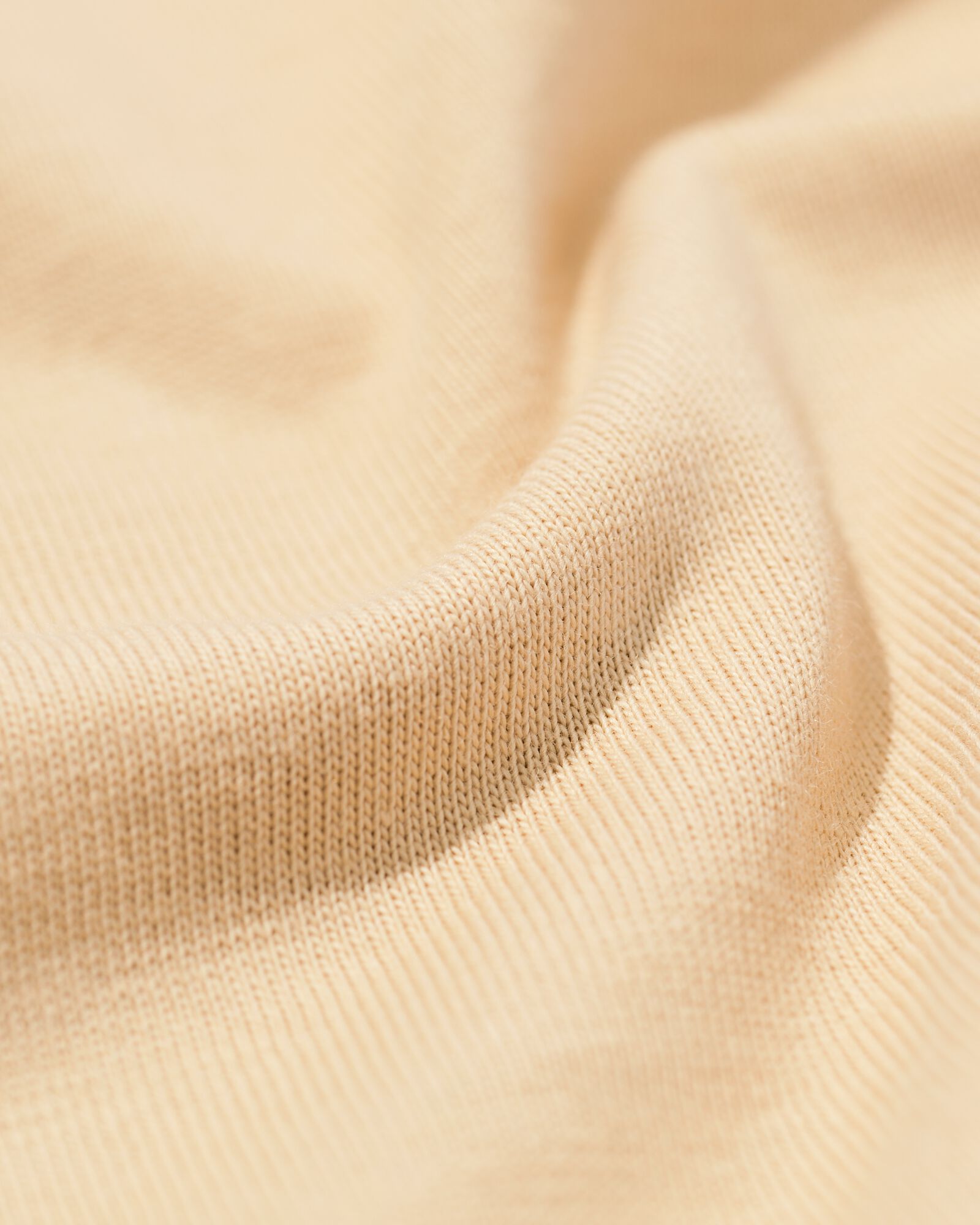 t-shirt femme Larissa jersey coton beige beige - 36306680BEIGE - HEMA