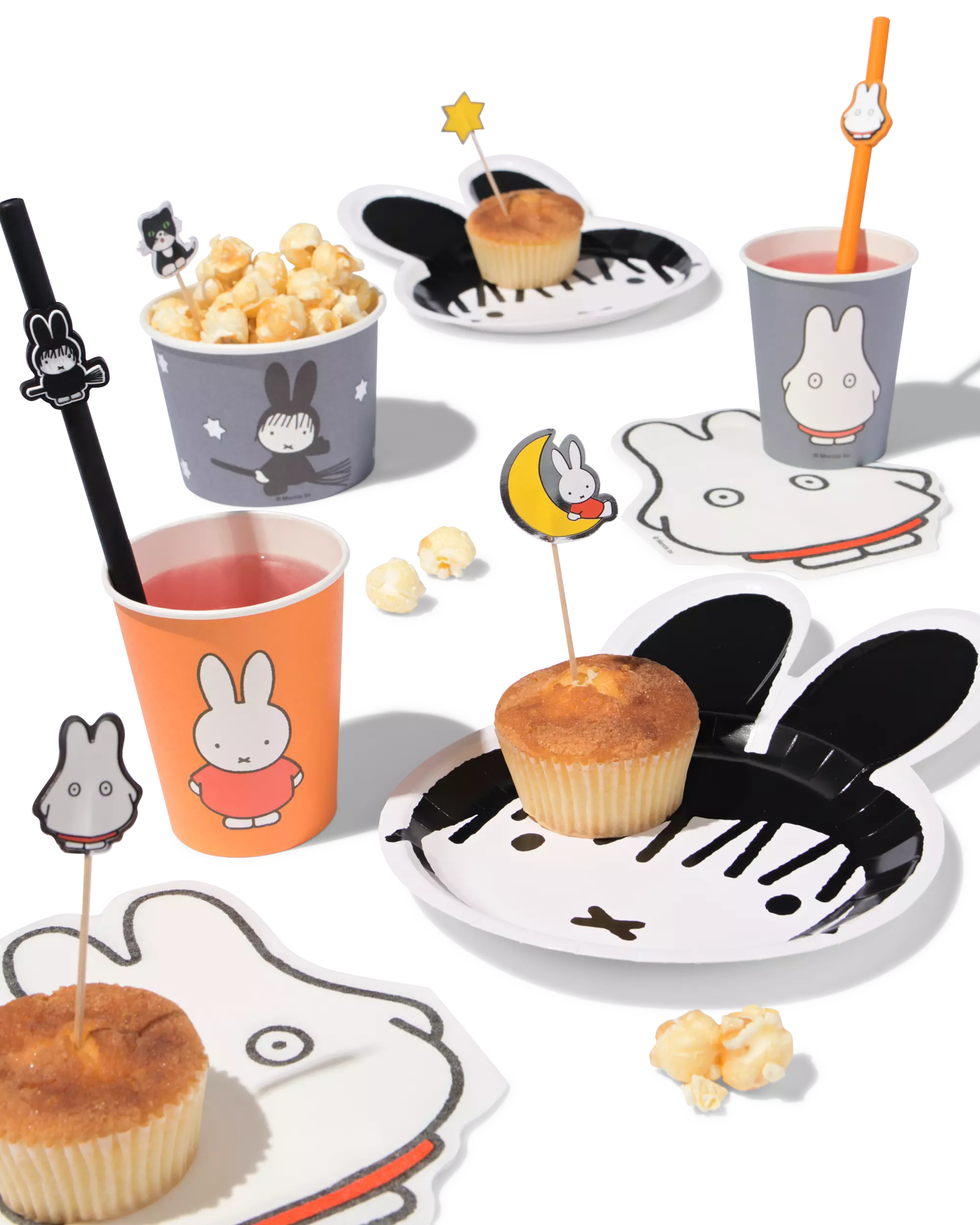 Miffy-Servietten, 18 × 13 cm, Papier, Halloween – 20 Stück