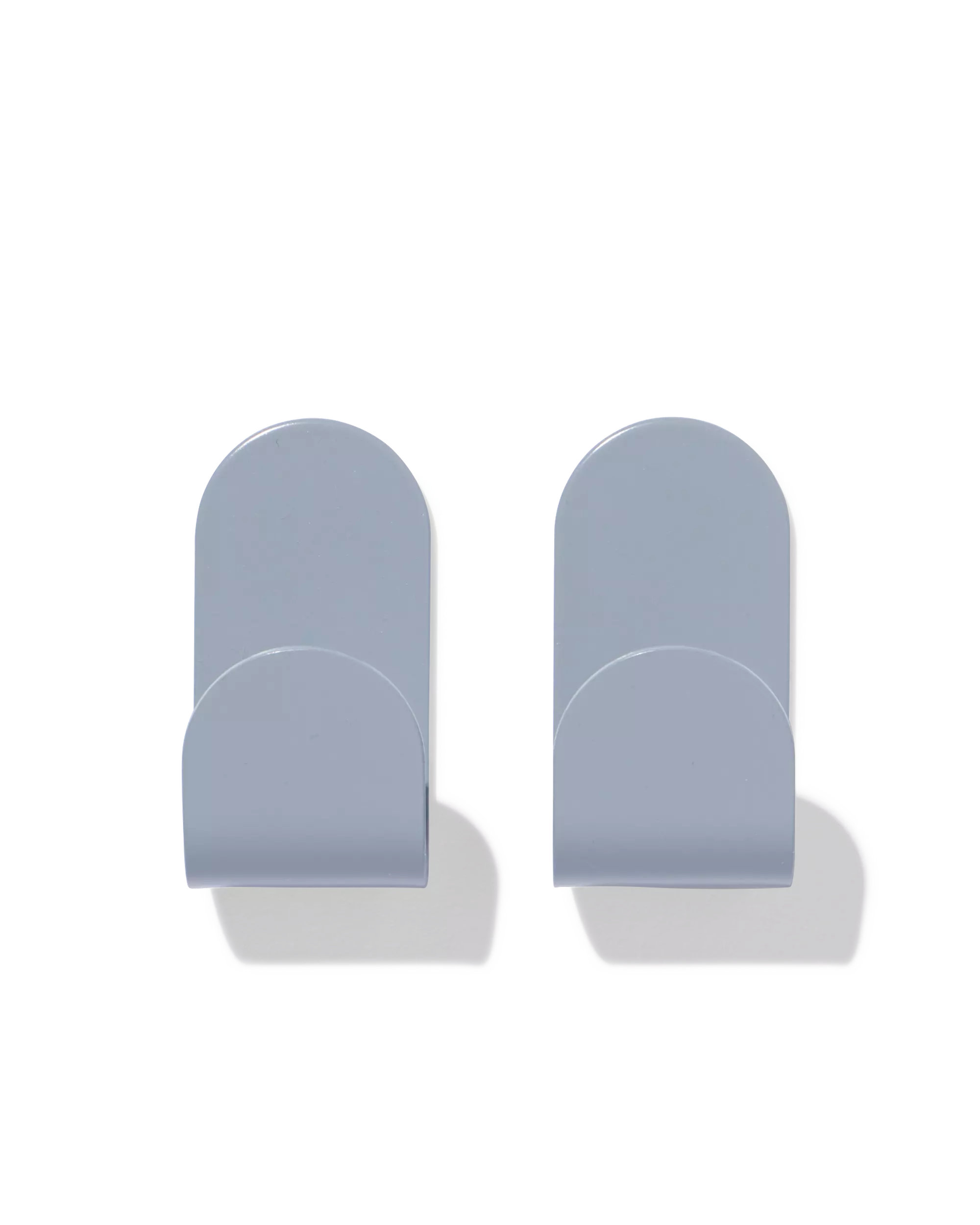 plakhaken rvs blauw-grijs - 2 stuks