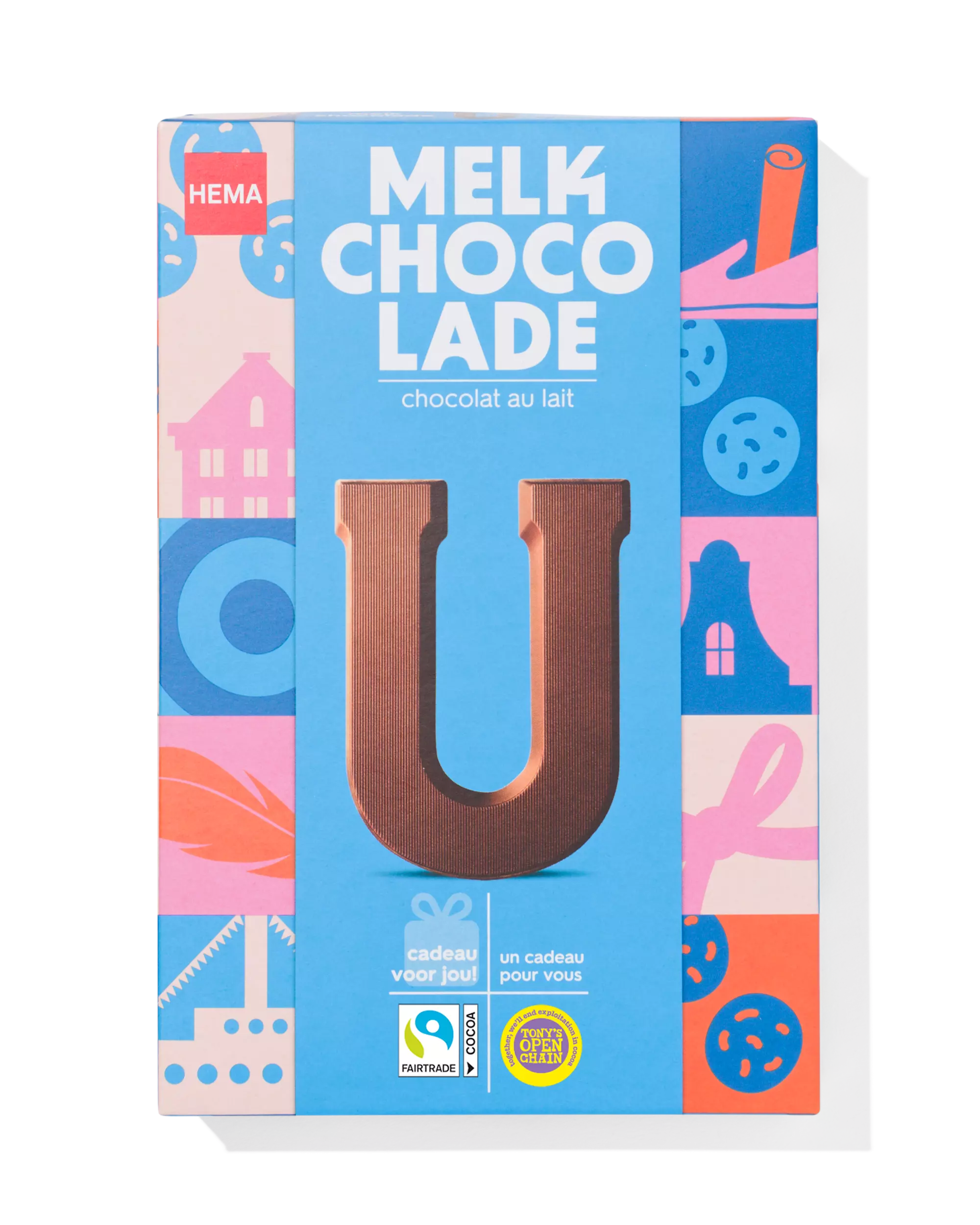 chocoladeletter melk U 140g
