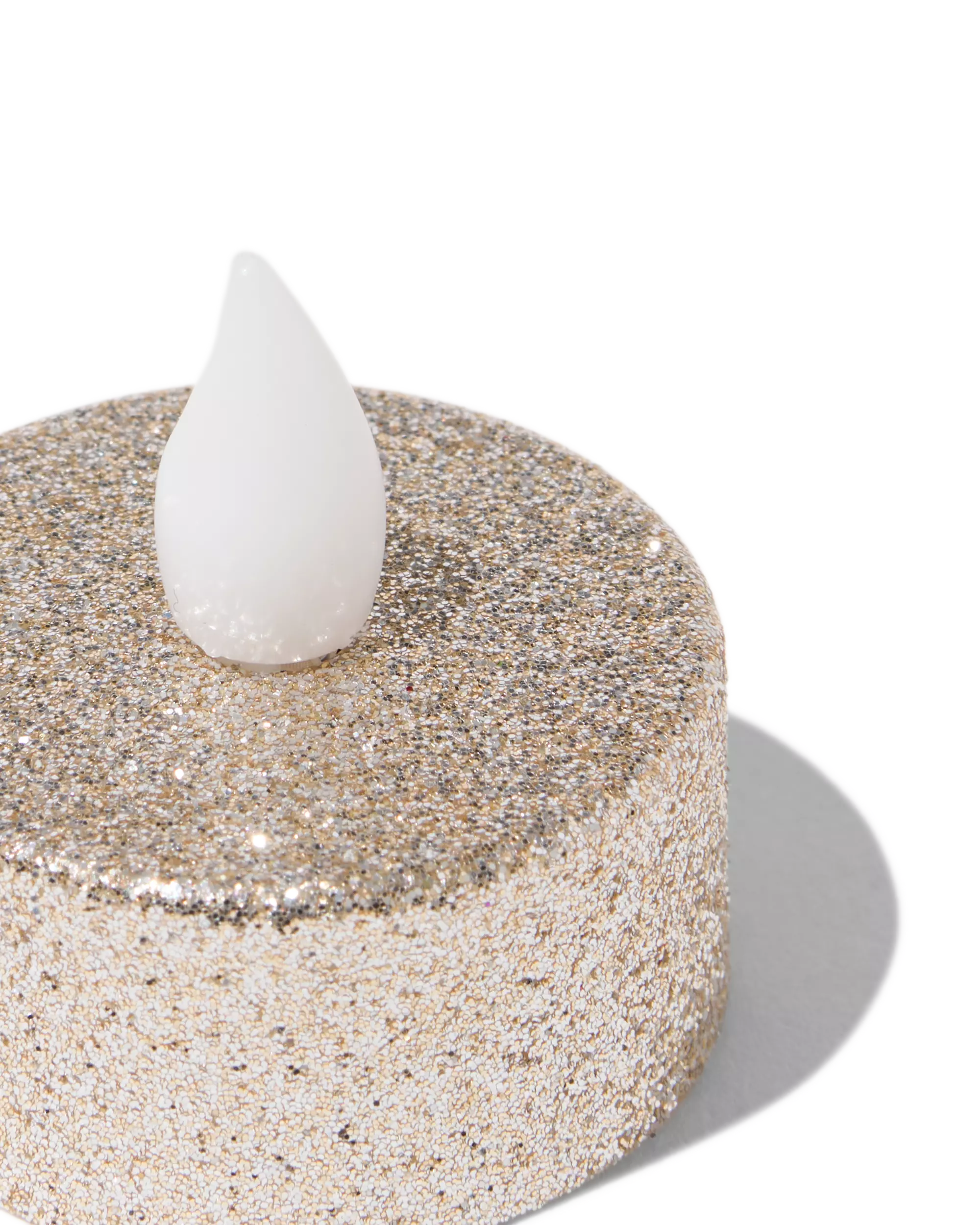 bougies chauffe-plat led or